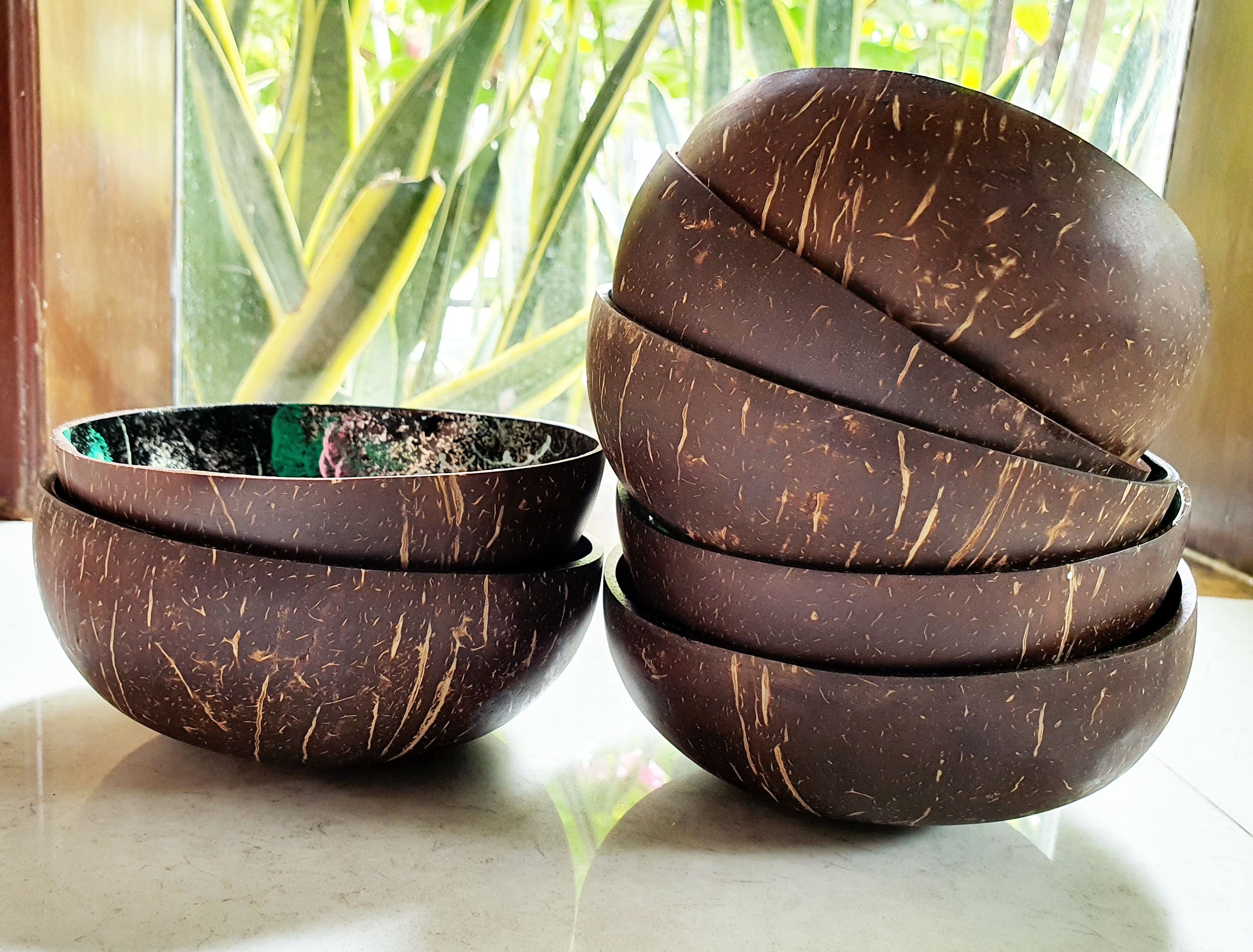 Natural Coconut Bowl – Vietnamese Village Art