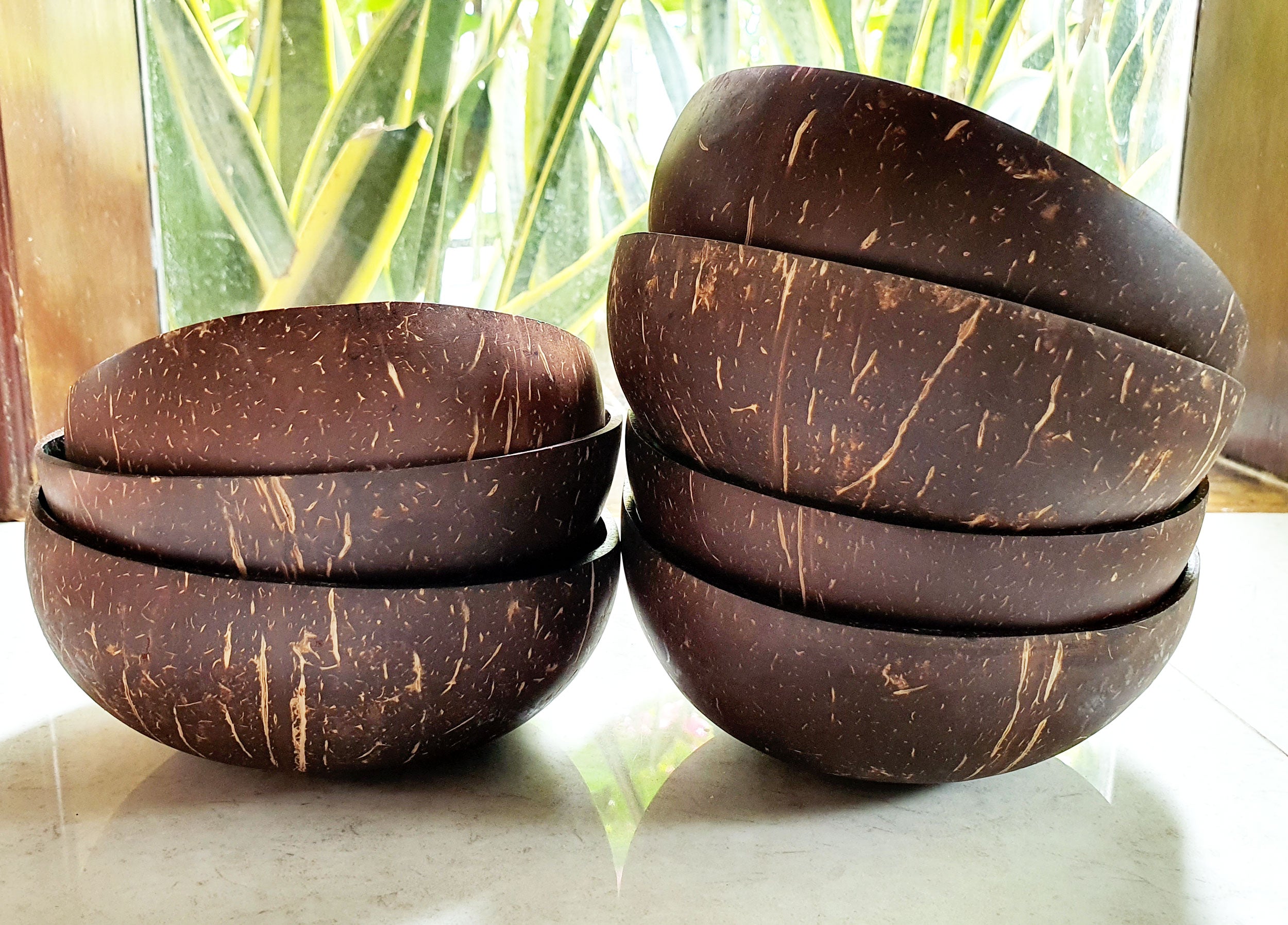 Natural Coconut Bowl – Vietnamese Village Art